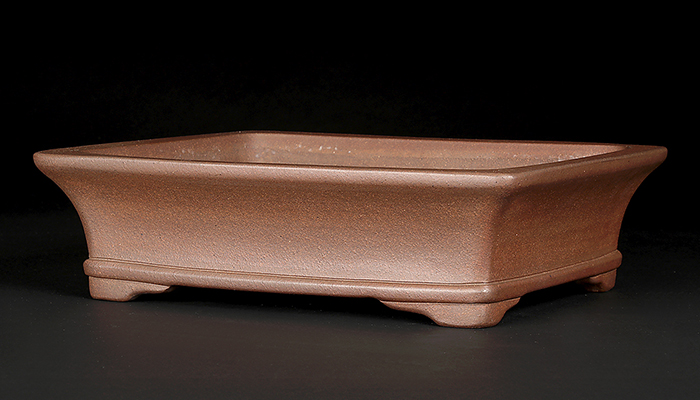 裕士外縁下紐長方鉢