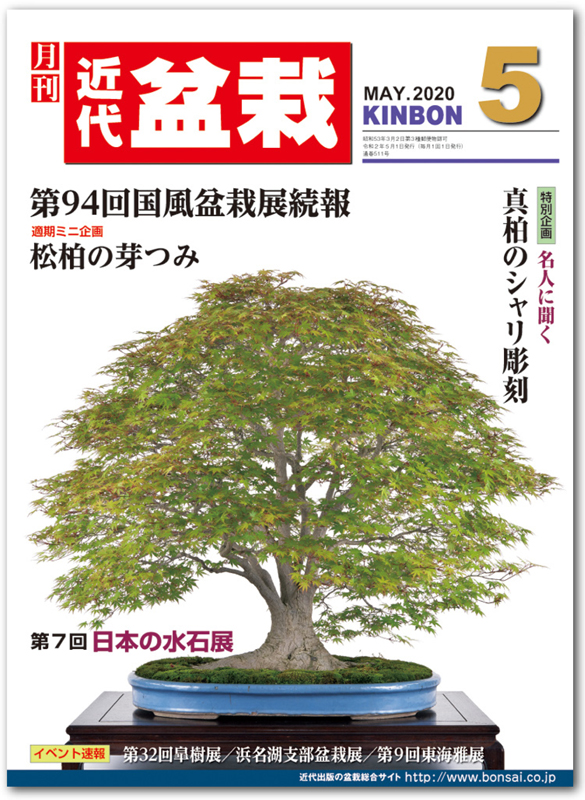 月刊「近代盆栽」2020年5月号