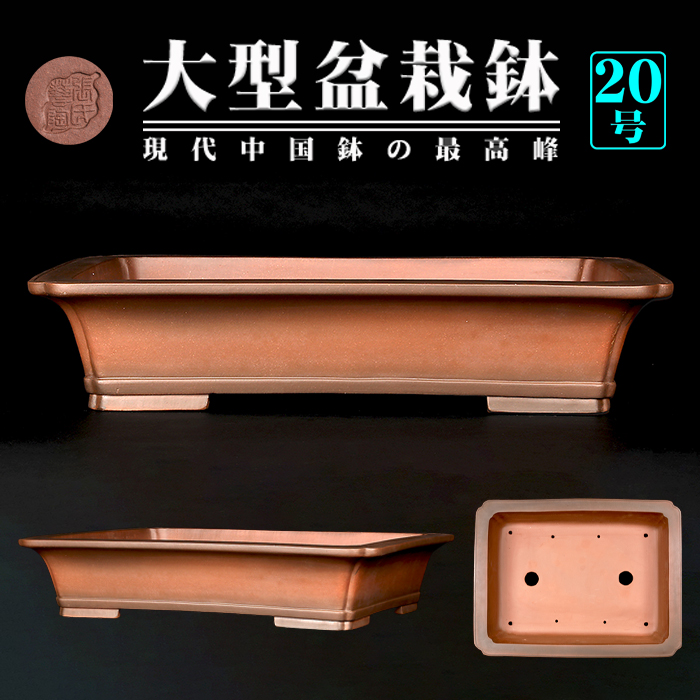 紫泥外縁下紐長方鉢