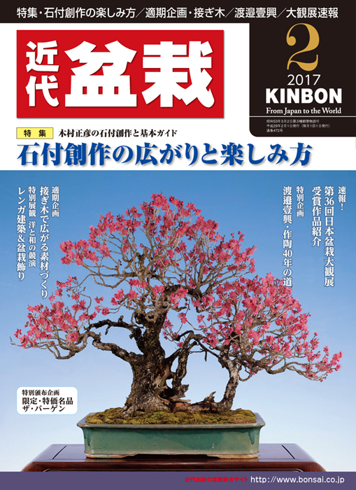 月刊「近代盆栽」2017年2月号