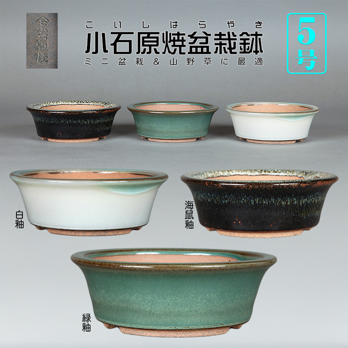 小石原焼5号反型丸鉢