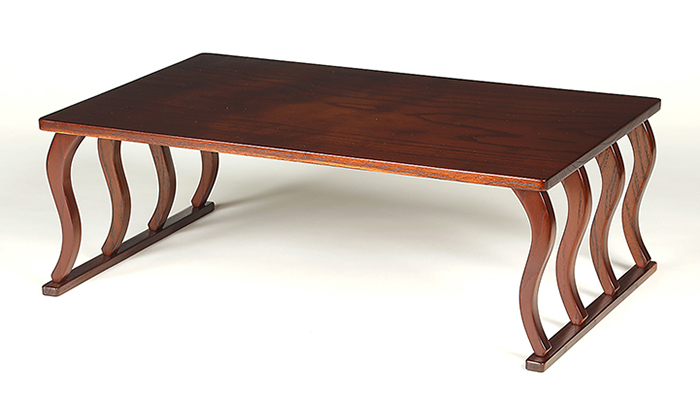 井上猪治作桑八足長方卓