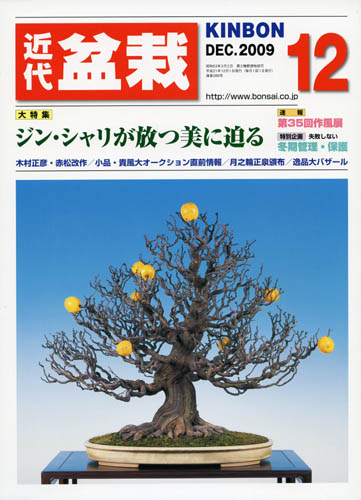 月刊「近代盆栽」2009年12月号